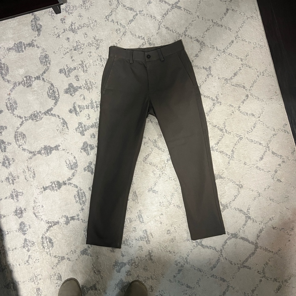 Zara Men's Dark Brown Chinos